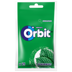 Orbit guma do żucia bez cukru Spearmint 21 drażetek