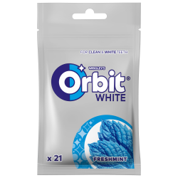 Orbit guma do żucia bez cukru Freshmint 21 drażetek