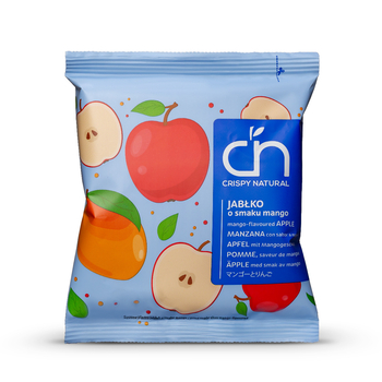 Crispy Natural suszone chipsy jabłko o smaku mango 18 g