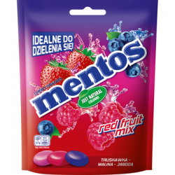 Mentos Red  Fruit Bag 160 g