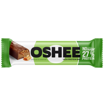 Oshee baton proteinowy o smaku orzechowo-karmelowym 49 g