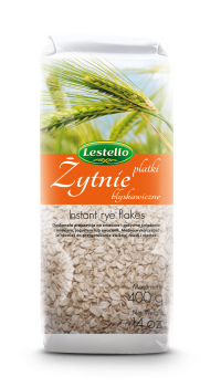 Lestello płatki żytnie błyskawiczne 400 g