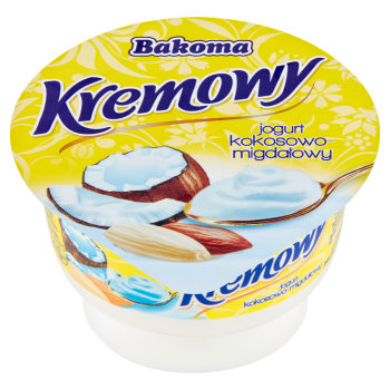 Bakoma Kremowy Jogurt kokosowo-migdałowy 150 g