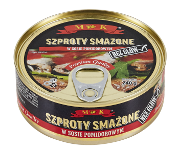 MK Szproty smażone w pomidorach 240 g
