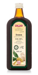 Polska Róża Imbir Sok 100% 500 ml