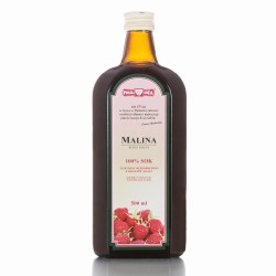 Polska Róża Malina sok 100% 500 ml