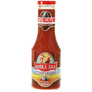 Rybak Ketchup łagodny Słodka Ania 520 g