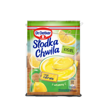 Dr. Oetker Słodka Chwila Kisiel Cytrynowy 30 g