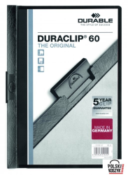 Durable Duraclip Skoroszyt 60 kartek czarny