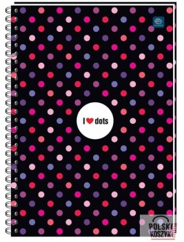 Kołozeszyt A5 100 kratka INTERDRUK