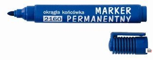 Marker permanentny D.rect 2160 niebieski (okr)
