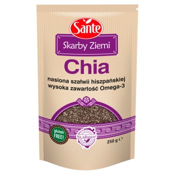 Sante nasiona Chia – szałwia hiszpańska 250g