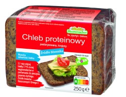 BENUS Chleb białkowy żytni 250 g