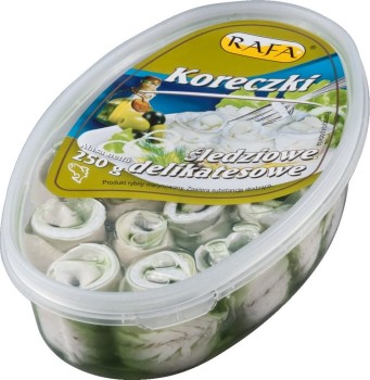 Rafa Koreczki śledziowe delikatesowe 250 g