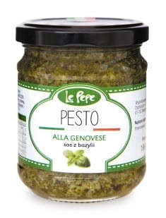 Le Pepe Pesto z bazylii 190 g