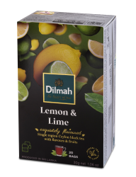 Dilmah Cejlońska czarna herbata z aromatem cytryny i limonki 30 g (20 torebek)