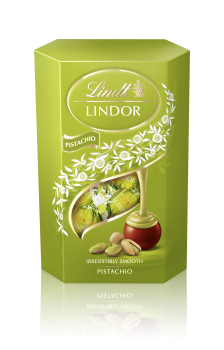 Lindt LINDOR Pistachio Cornet 200g