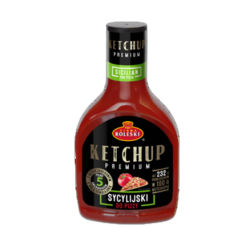 Roleski Ketchup sycylijski do pizzy Premium 465g