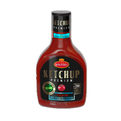 Roleski Ketchup pikantny Premium bez dodatku cukru 425g