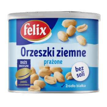 felix Orzeszki ziemne prażone bez soli 140 g