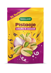 Bakalland Pistacje prażone Onion&amp;Garlic 170g