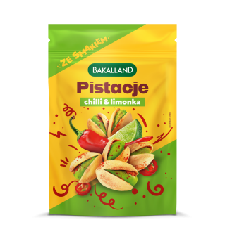 Bakalland Pistacje prażone Chilli&amp;Lime 70g