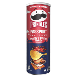 Pringles Sweet&amp;Sticky Wings Tuba 165G
