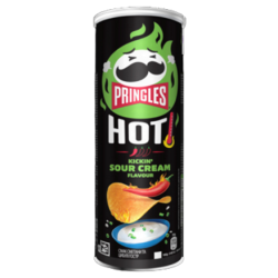 Pringles Hot Kickin' Sour Cream 160g