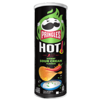 Pringles Hot Kickin' Sour Cream 160g