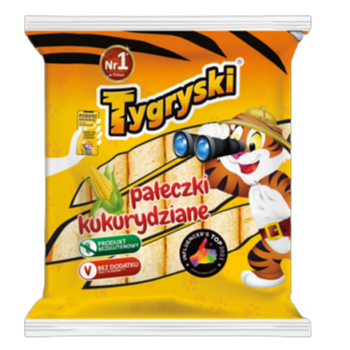 Tygryski Pałeczki kukurydziane 50g