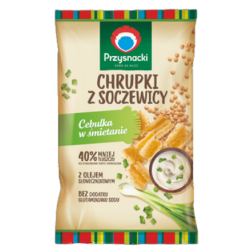 Przysnacki Chrupki z soczewicy cebulka w śmietanie 80g