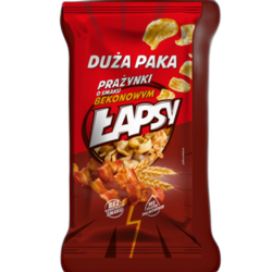 Łapsy Prażynki pszenne o smaku bekonowym 120g
