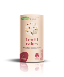 Lestello wafle z soczewicy 135g