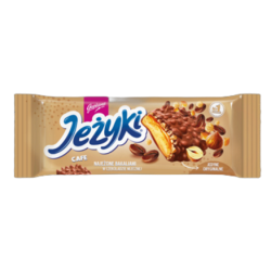 Jeżyki Cafe ciastka w czekoladzie mlecznej 140 g