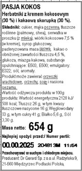 DR GERARD pasja kokos 654g DRM