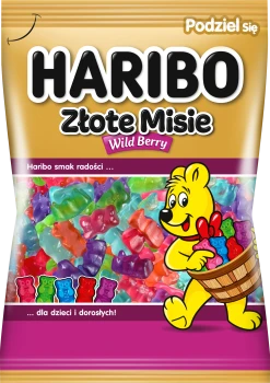 Żelki Haribo Złote Misie Wildberry 175g