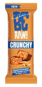 BeRAW Baton Crunchy Peanuts &amp; Caramel 40g