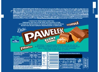 E.Wedel Pawełek Słony karmel 45g