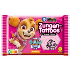 ZT PAW PATROL 11g - chrupiący opłatek z tatuażem na język. Zawiera substancję słodzącą.