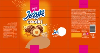 Goplana Jeżyki Coolki Milk 140,4g