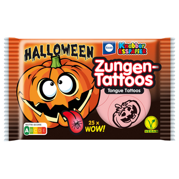 ZT HALLOWEEN 11g - chrupiący opłatek z tatuażem na język. Zawiera substancję słodzącą.