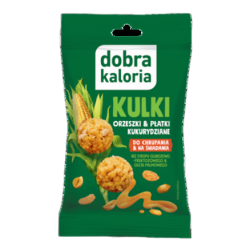 dobra kaloria Kulki orzeszki &amp; płatki kukurydziane 32 g