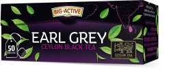 Big-Active Herbata Czarna Earl Grey (50 torebek x 1,5g) 75g