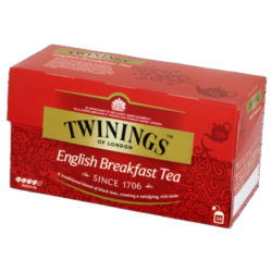 Twinings Herbata Czarna English Breakfast (25 saszetek)