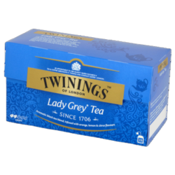 Twinings Herbata Czarna Aromatyzowana Lady Grey (25 saszetek)