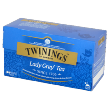 Twinings Herbata Czarna Aromatyzowana Lady Grey (25 saszetek)