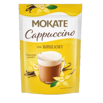 Mokate Cappuccino o smaku Waniliowym 110g