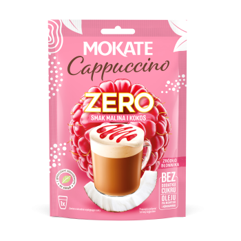 Mokate Cappuccino smak malinowo kokosowy ( 20g )