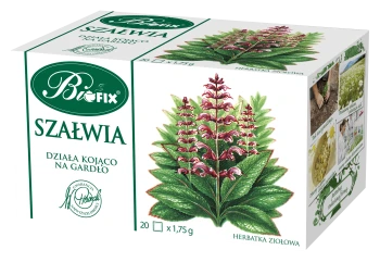 Bifix Szałwia Herbatka Ziołowa Ekspresowa 20x1,75g