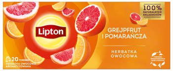Lipton Fruit Grejpfrut i Pomarańcza 20TB